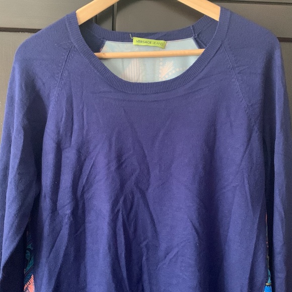 VERSACE JEANS LIGHT SWEATER small - Picture 3 of 11